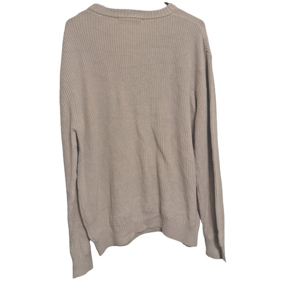 Slate and Stone Mens Beige Pullover Long Sleeve Sweater - Size XL - Picture 6 of 6